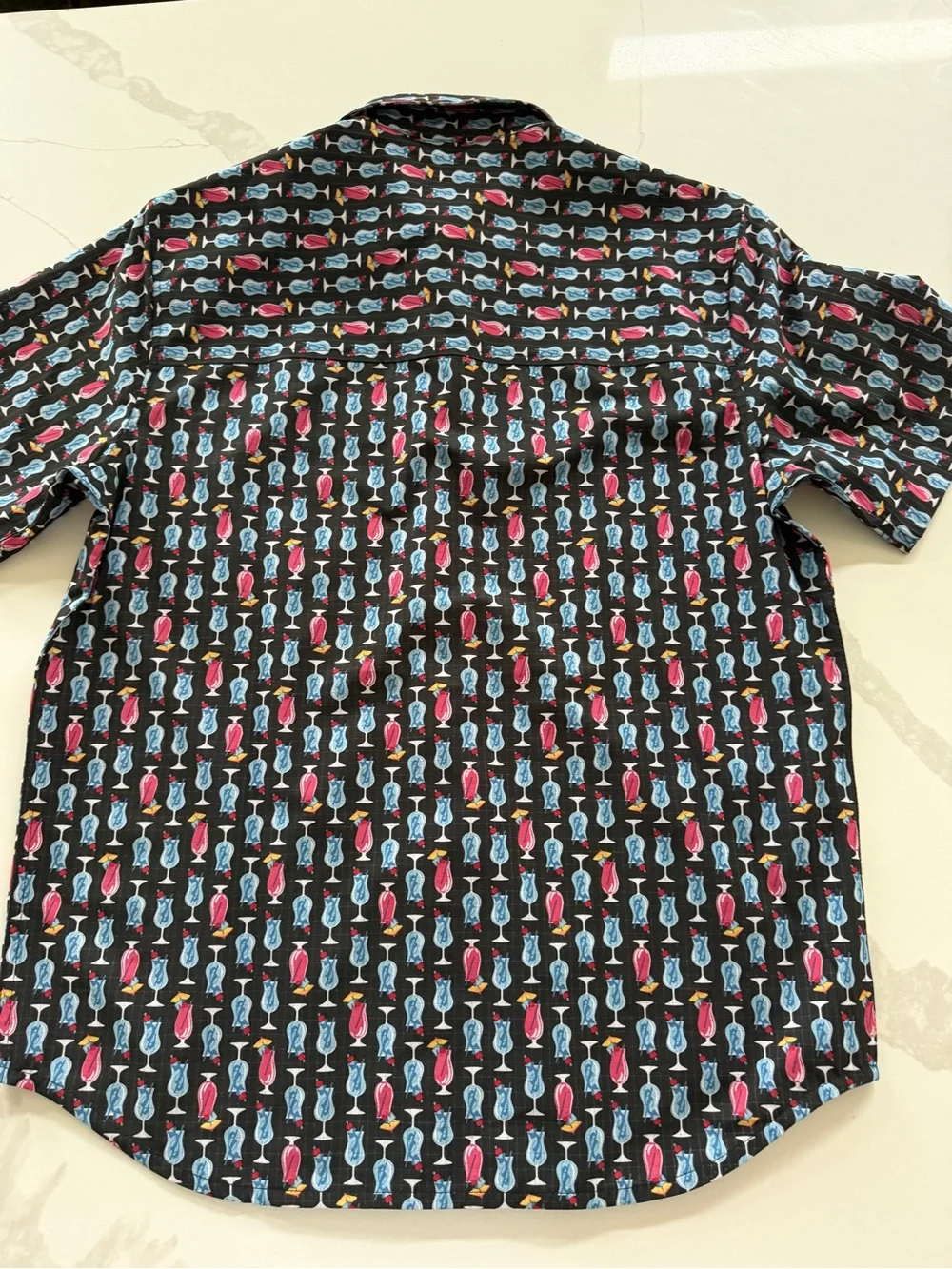 Tommy Bahama men’s  Bahama coast cocktail time camp shirt breathable size Small